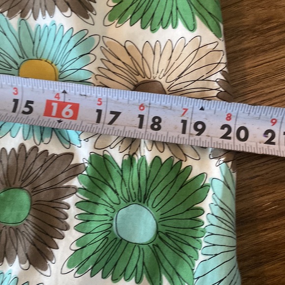 Boden Womens 12 Retro Daisy Floral Skirt Lined 100% Cotton lightweight fun flirt - Picture 6 of 9